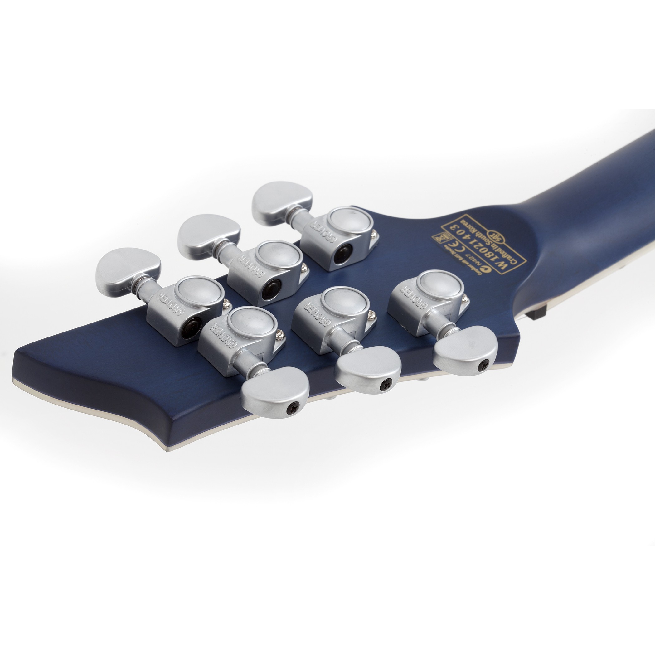 Schecter C-1 Platinum Elektro Gitar (Thru Midight Blue) 6