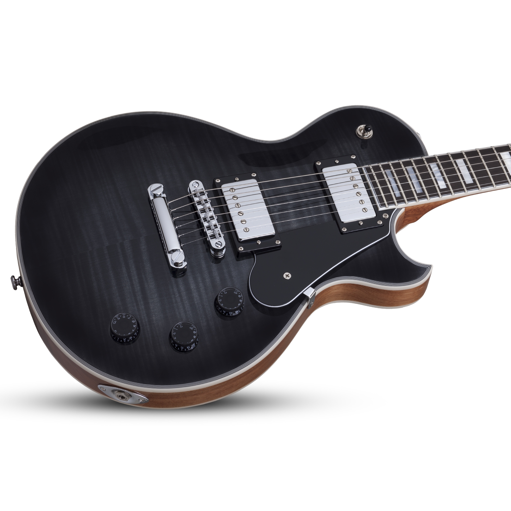 Schecter Solo II Custom Elektro Gitar (Trans Black Burst) 2