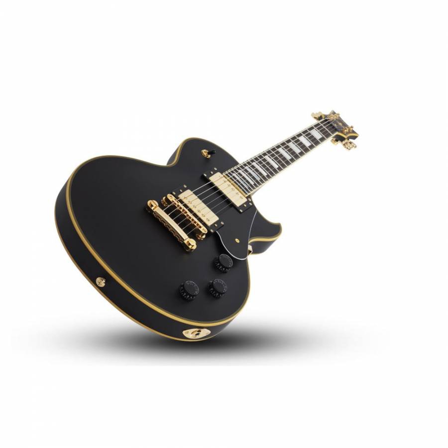 Schecter Solo II Custom Elektro Gitar (Aged Black Satin) 2