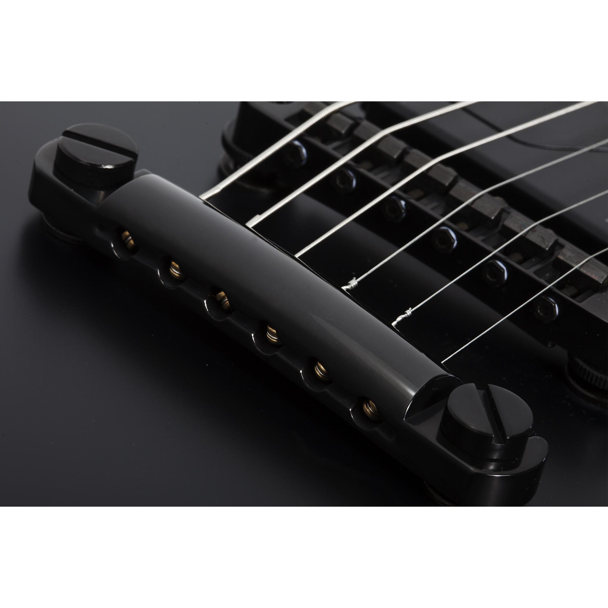 Schecter E-1 SLS Evil Twin Elektro Gitar (Satin Black) 5