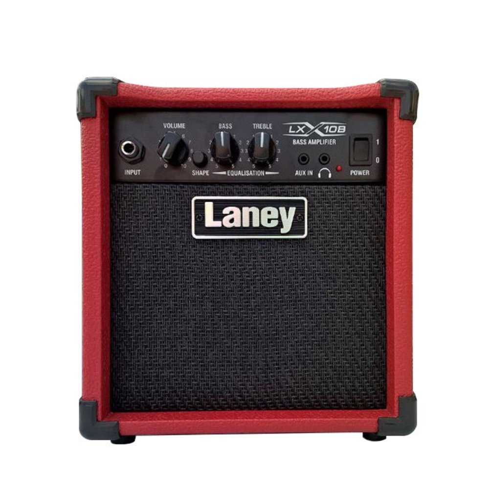 Laney Lx10B 10 Watt Kırmızı Bas Gitar Amfisi 1