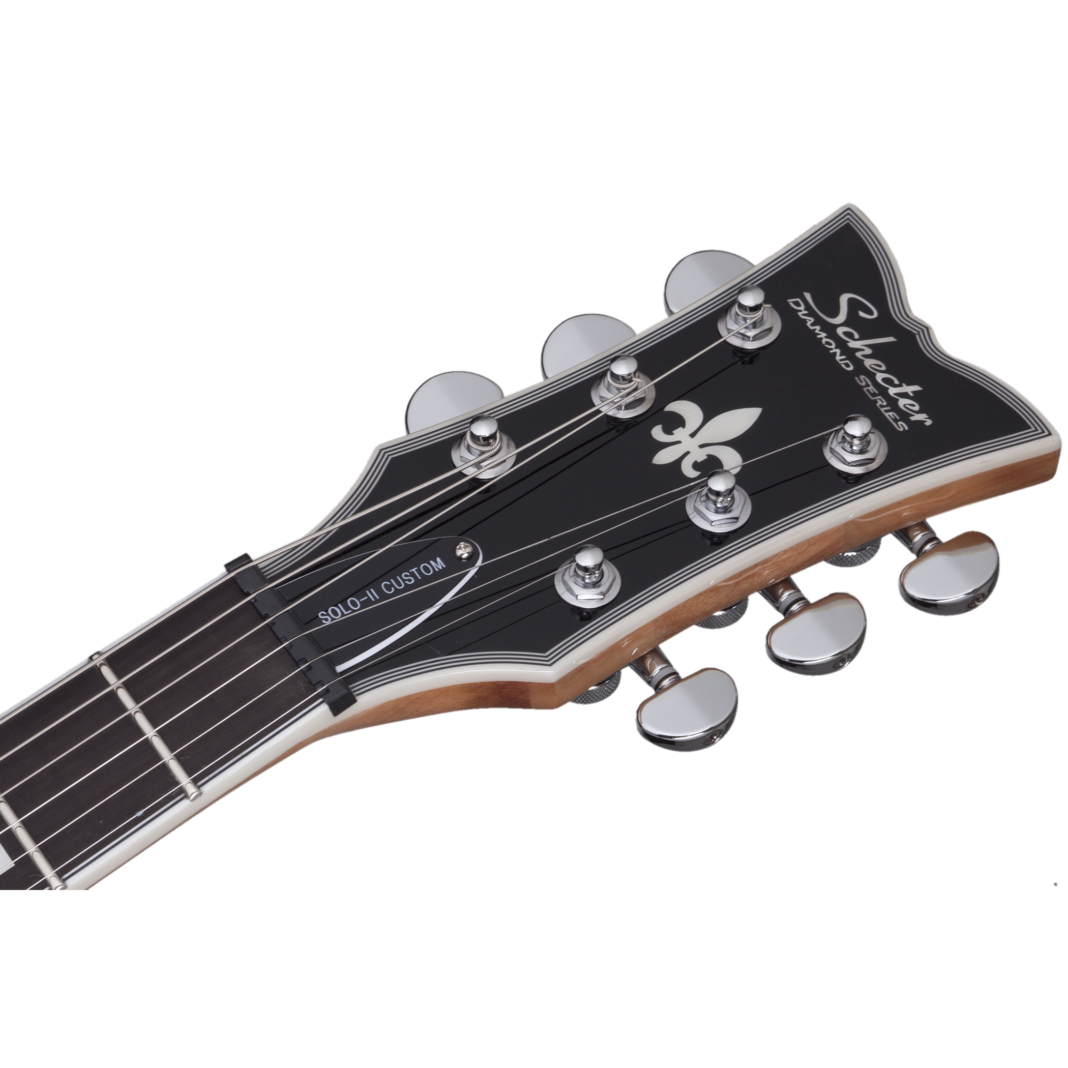 Schecter Solo II Custom Elektro Gitar (Trans Black Burst) 5