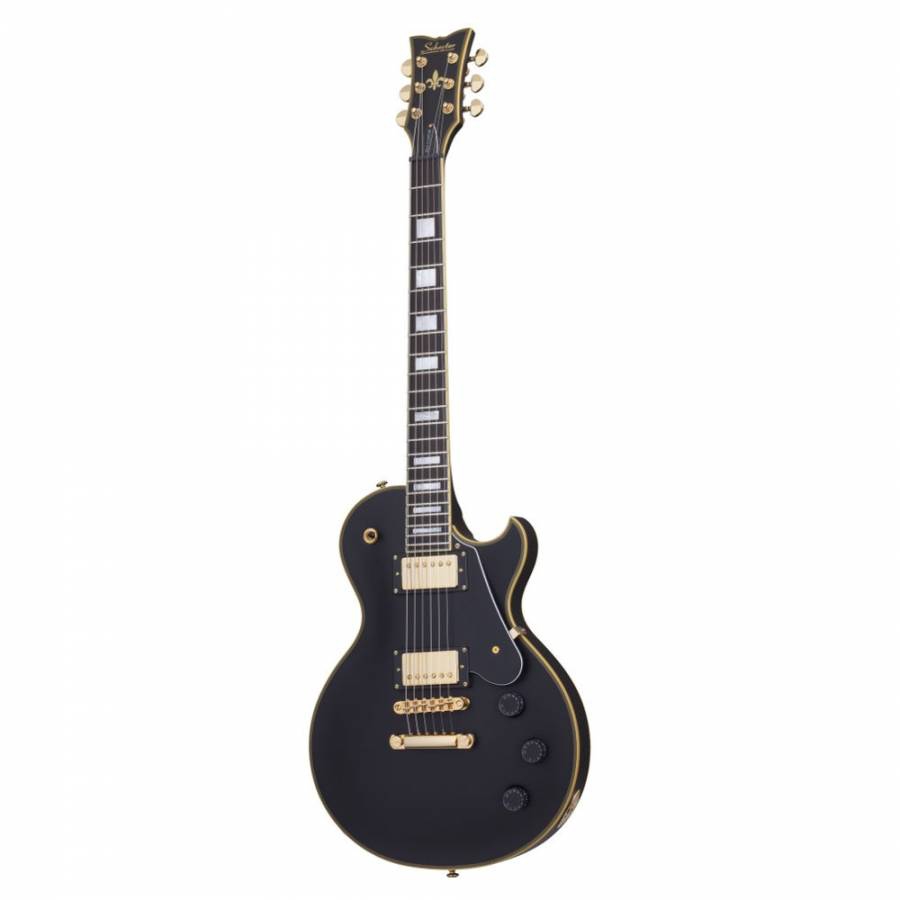 Schecter Solo II Custom Elektro Gitar (Aged Black Satin) 2