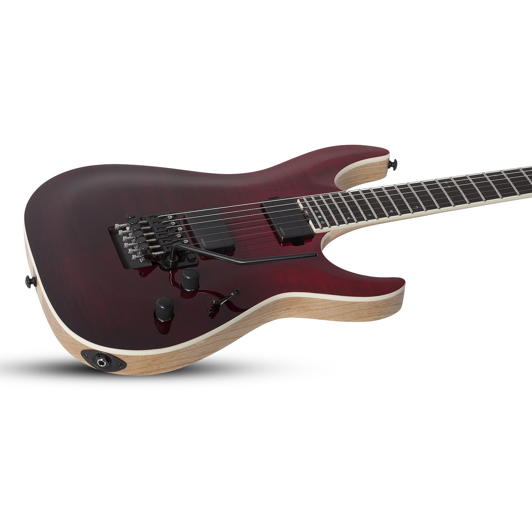 Schecter C-1 FR SLS Elite Series Elektro Gitar (Blood Burst) 2