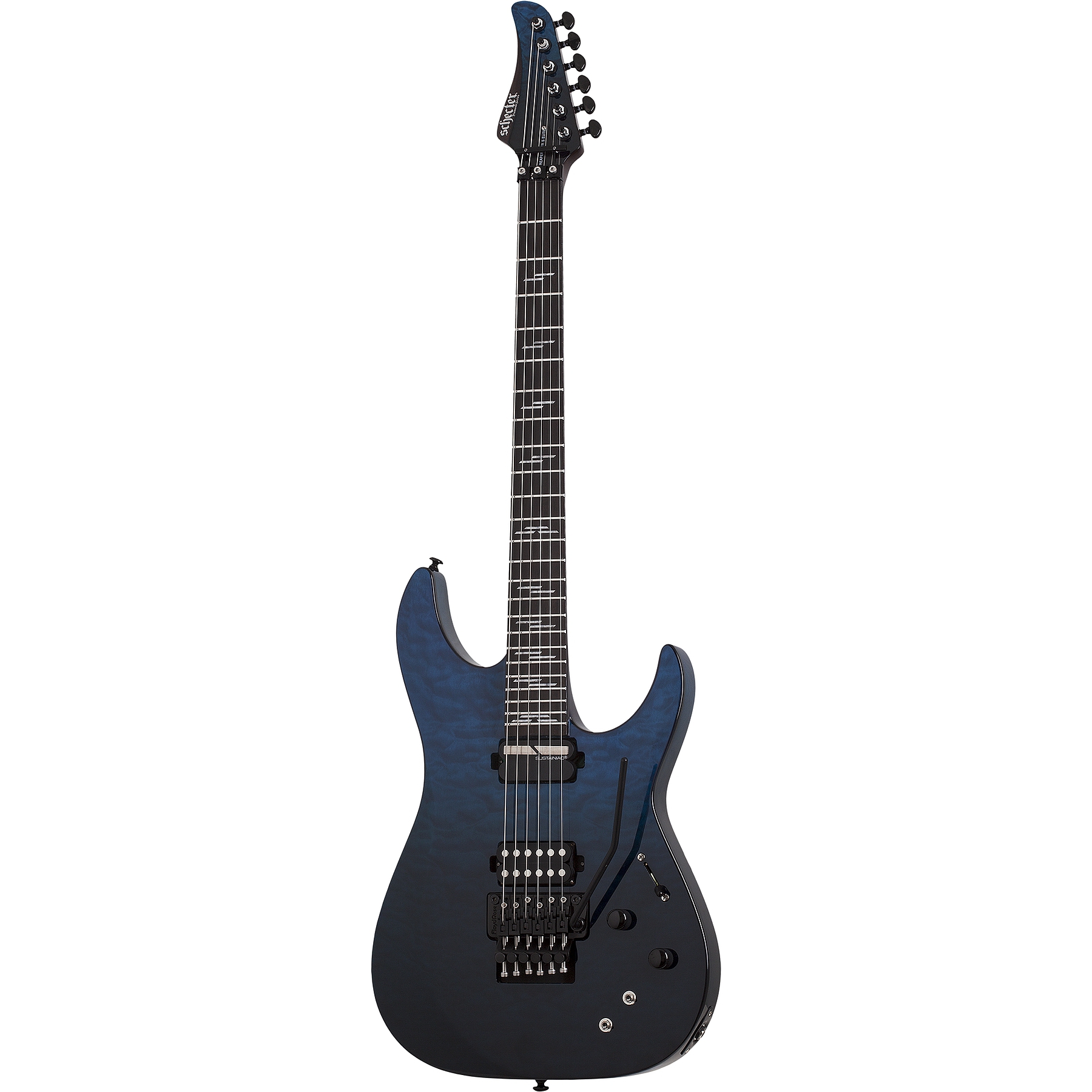 Schecter Reaper-6 FR S Elite Series Elektro Gitar (Deep Ocean Blue) 1