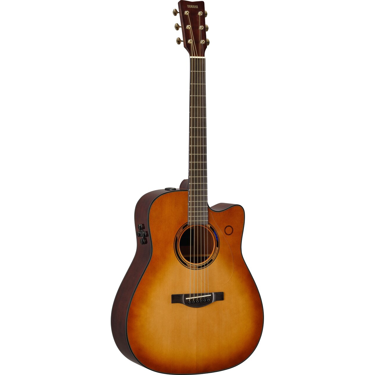 Yamaha GTAG3CSDB Cutaway Elektro Akustik Gitar (Sandburst) 2