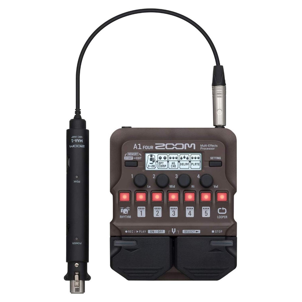 Zoom A1 FOUR Akustik Multi Efekt Prosesörü 3
