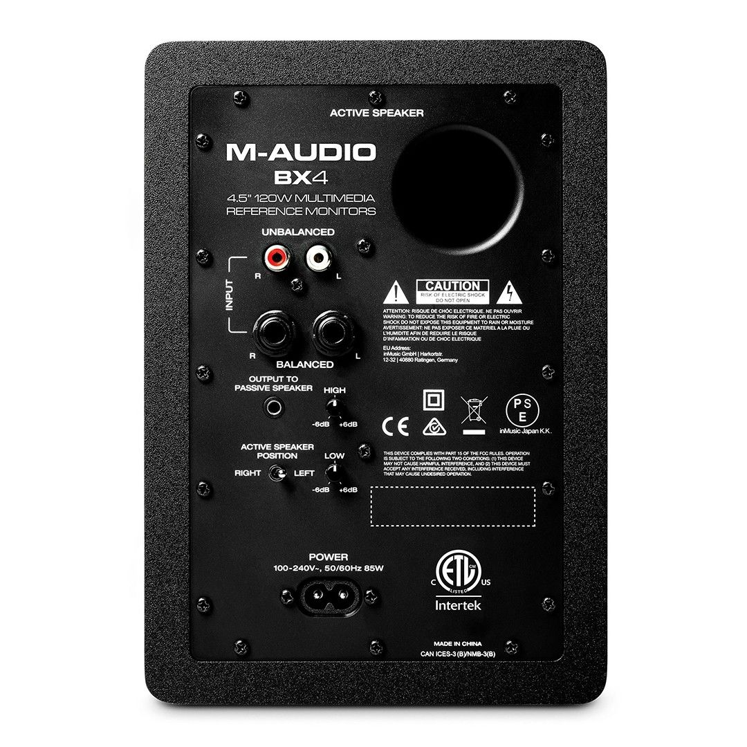 M-AUDIO BX4 Monitör Sistemi (ÇİFT) 2