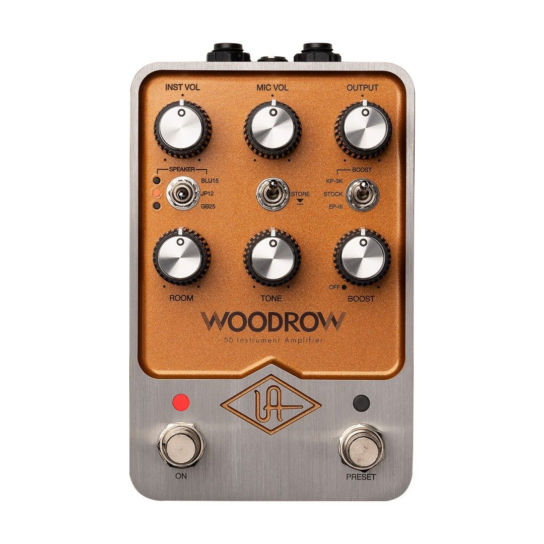 Universal Audio UAFX Woodrow '55 Instrument Amplifier Pedal 1