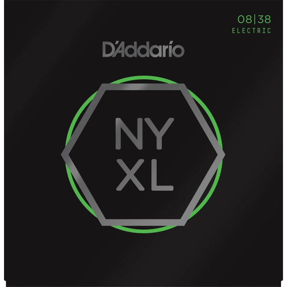 DADDARIO NYXL0838 ELEKTRO GİTAR TEL SETİ, 08-38, EXTRA SUPER LIGHT 2