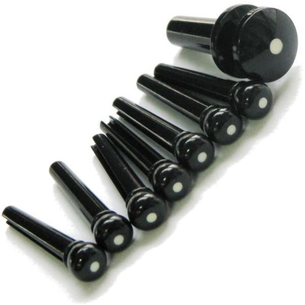 Planet Waves Pwps10 Endpin Set Siyah (7 Köprü Pimi + 1 Askı Pimi) 3