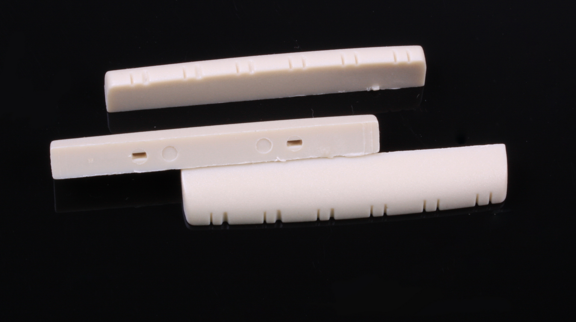 Tusq Slotted 12 String Nut-Pack of 10 1