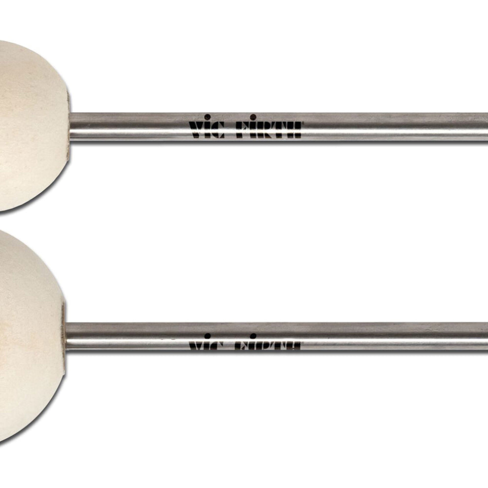 VIC FIRTH VKB1 - VicKick Beaters Yassı Keçe Bas Davul Tokmağı 6