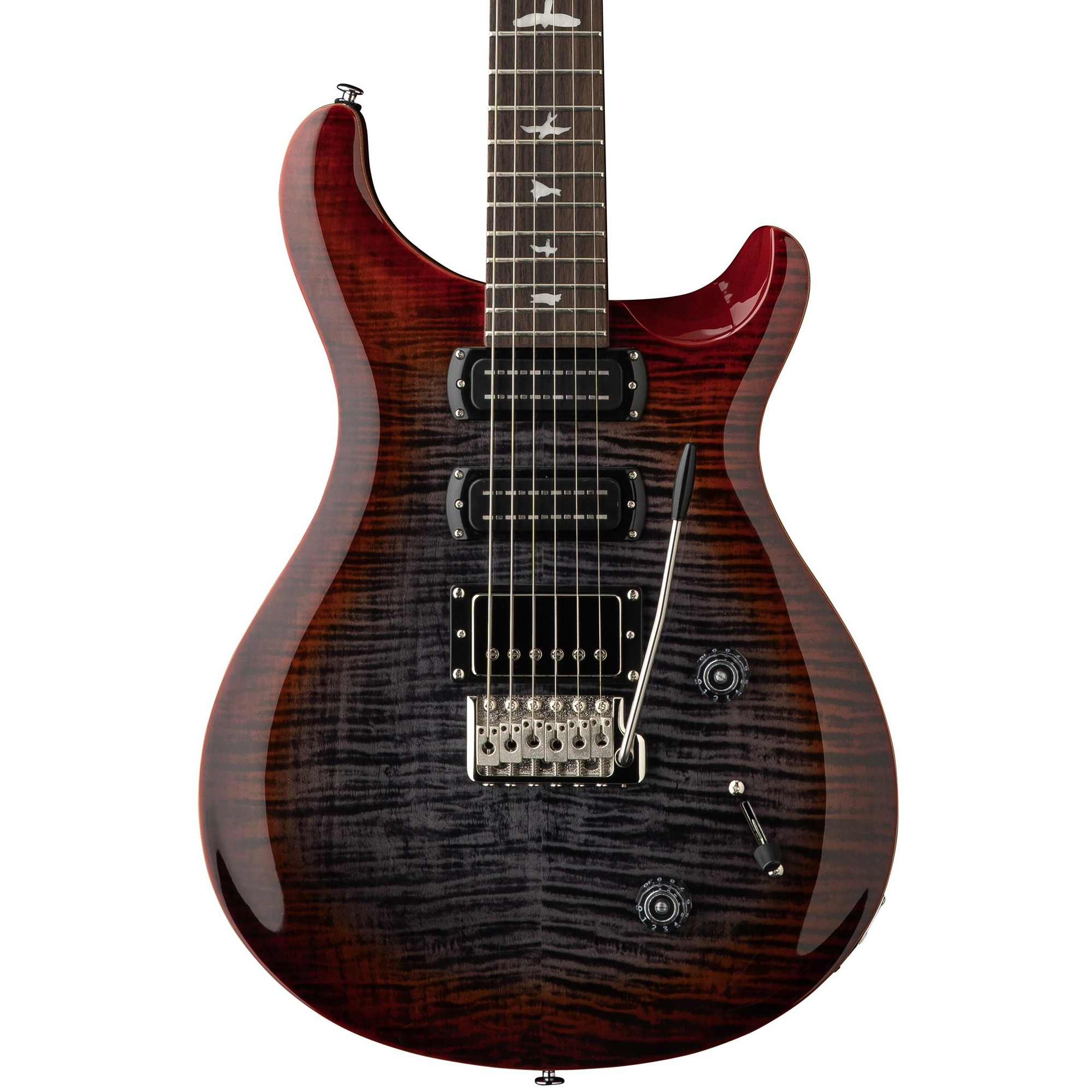 PRS SS Studio Elektro Gitar (Charcoal Cherry Burst) 3