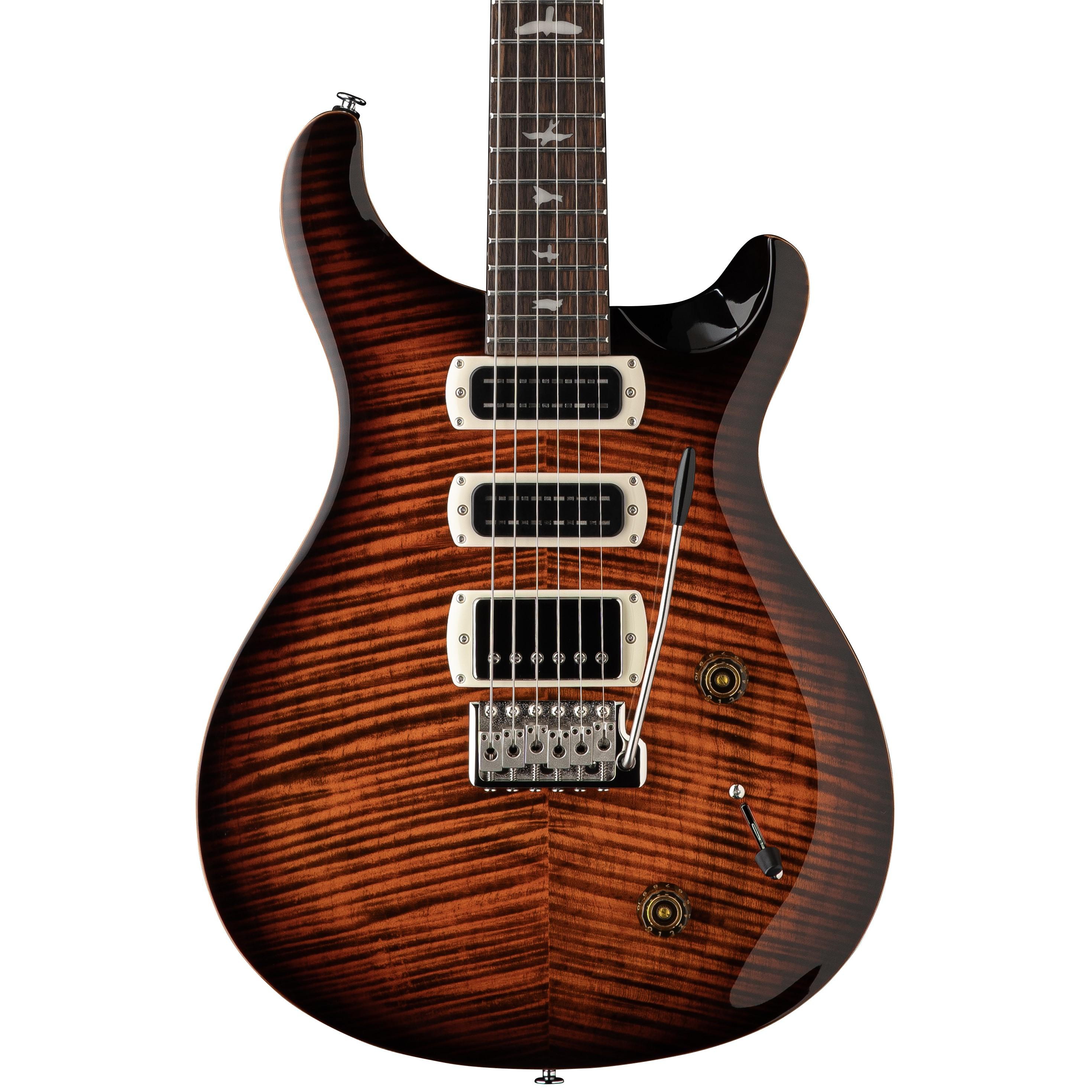 PRS SE Studio Elektro Gitar (Orange Tiger Smokeburst) 2