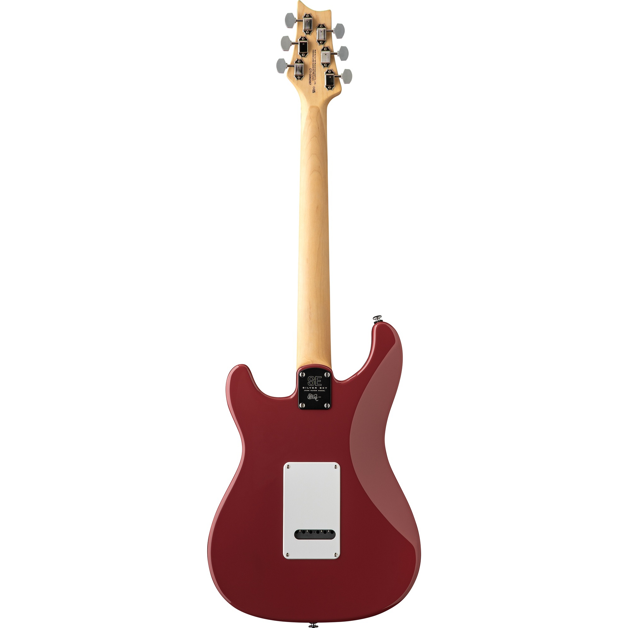 PRS SE Silver Sky Rosewood Elektro Gitar (Derby Red) 2