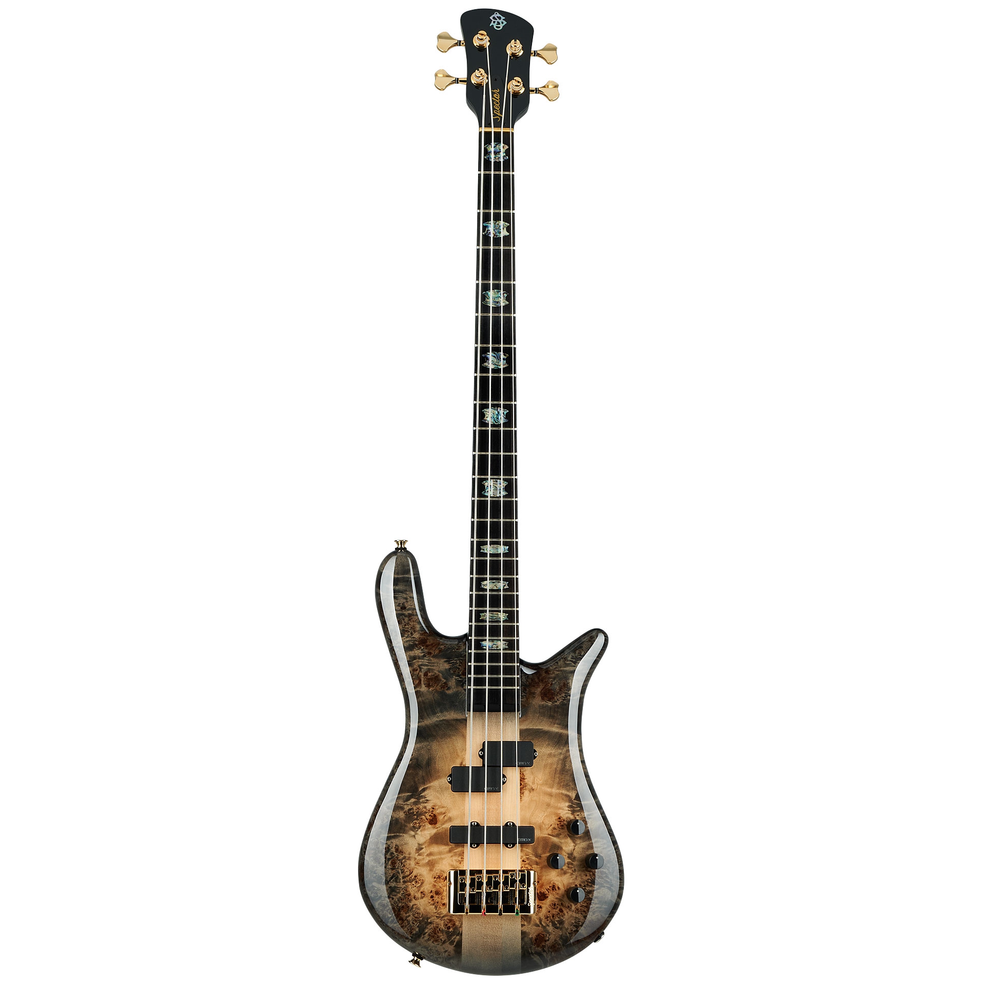 Spector Euro CST 4 Telli Bas Gitar (Natural Black Burst Gloss) 1