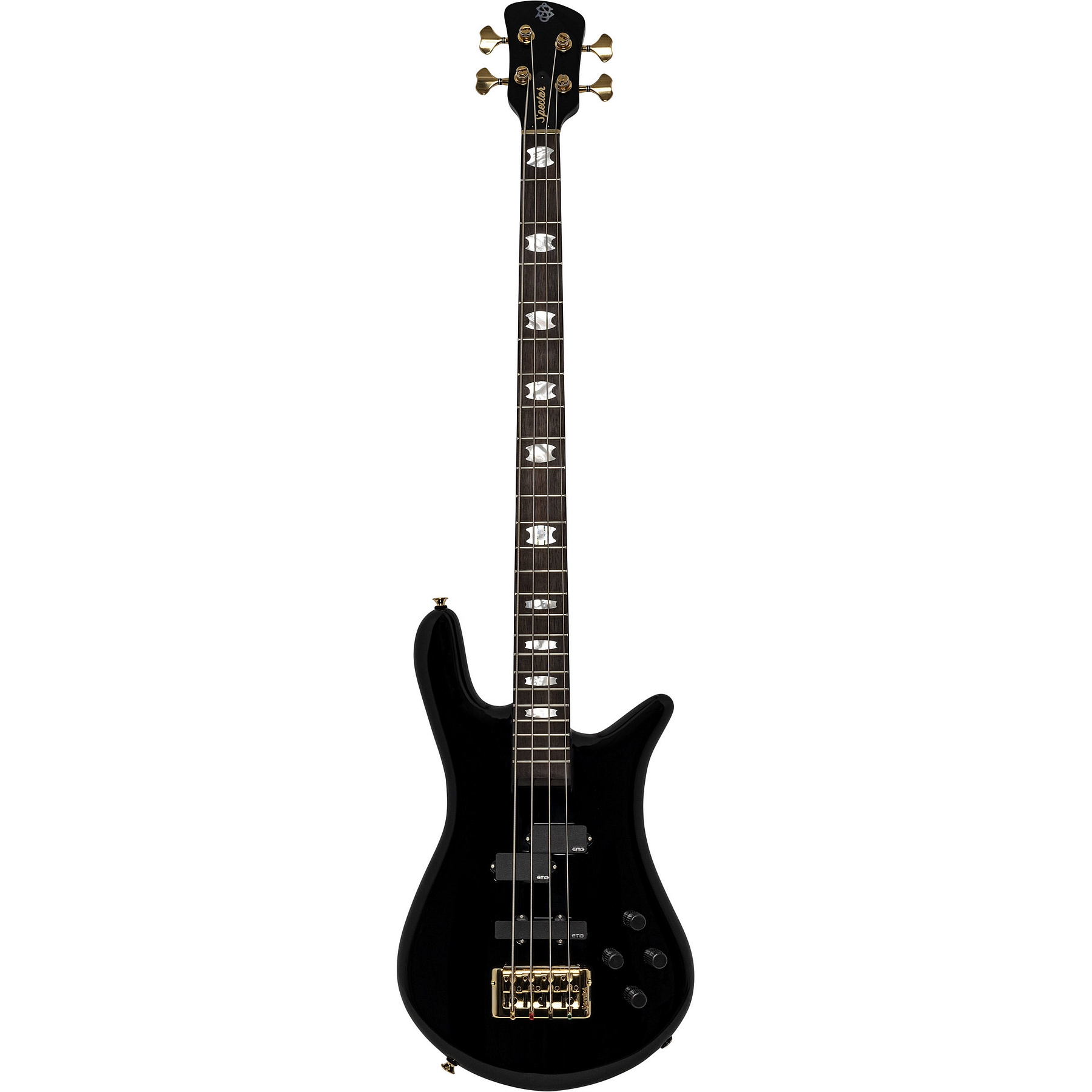 Spector Euro Classic 4 Telli Bas Gitar (Solid Black) 1