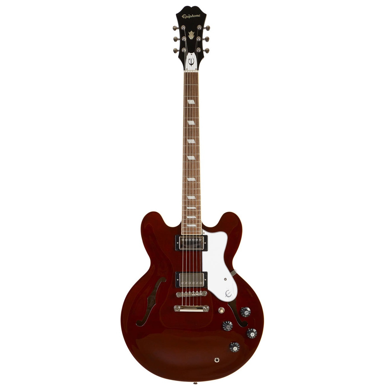 Epiphone Noel Gallagher Riviera Elektro Gitar (Dark Wine Red) 1