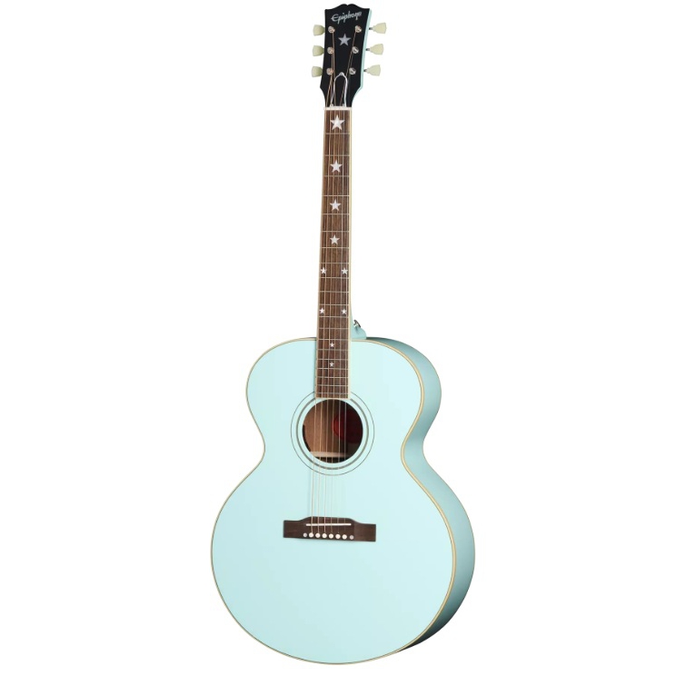 Epiphone J-180 LS Elektro Akustik Gitar (Kerry Green) 1