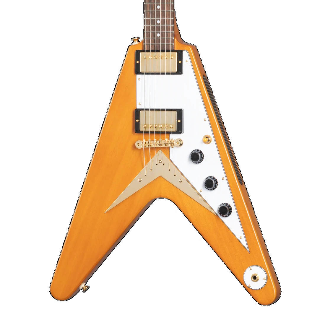 Epiphone IGC 1958 Korina Flying V Elektro Gitar (Aged Natural) 3