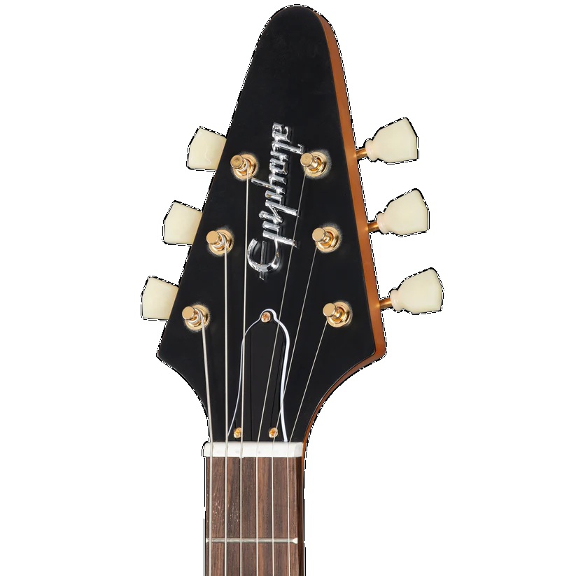 Epiphone IGC 1958 Korina Flying V Elektro Gitar (Aged Natural) 5