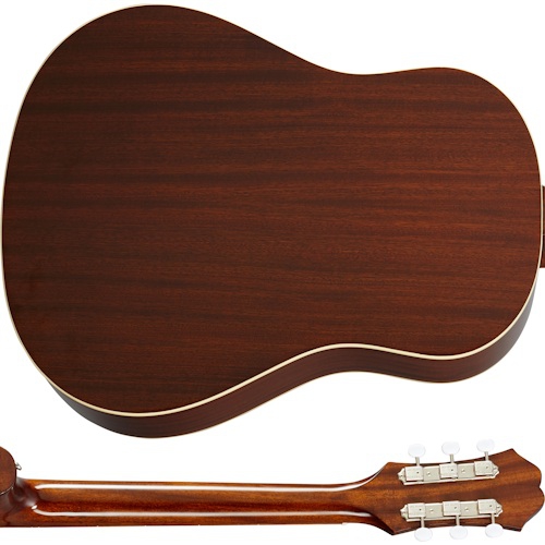 Epiphone Masterbilt Texan Elektro Akustik Gitar (Faded Cherry) 6