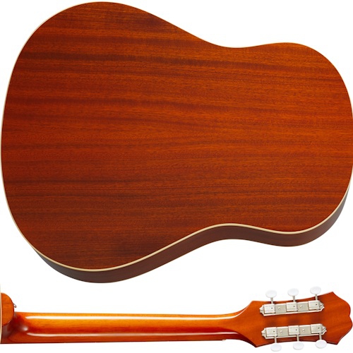 Epiphone Masterbilt Texan Elektro Akustik Gitar (Antique Natural Aged) 6