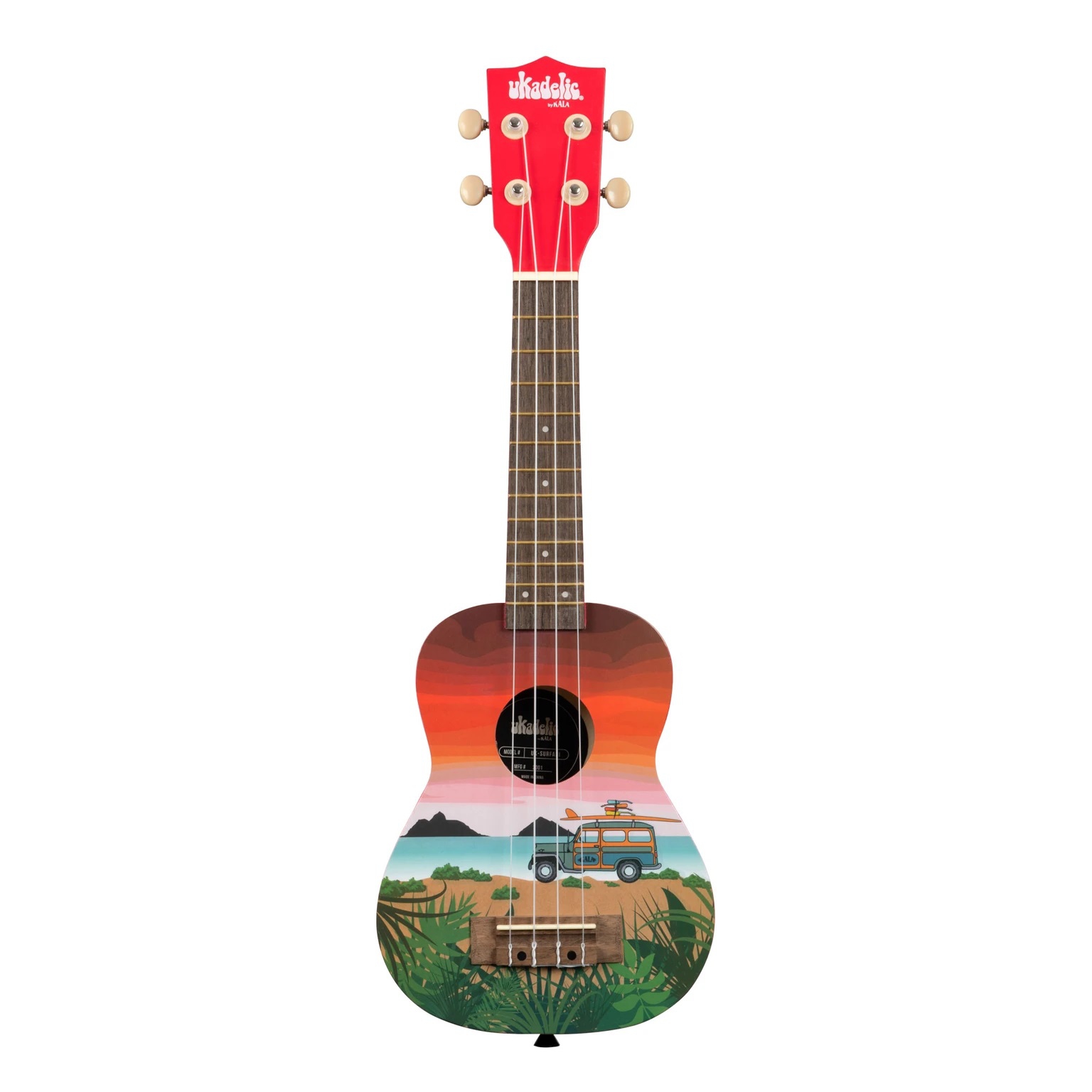 Kala Ukadelic Soprano Ukulele (Surfari) 1