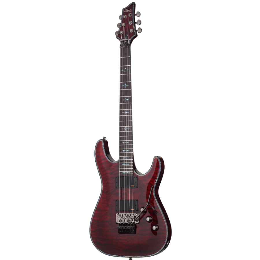 Schecter Hellraiser C-1 FR Elektro Gitar (Cherry Sunburst) 1