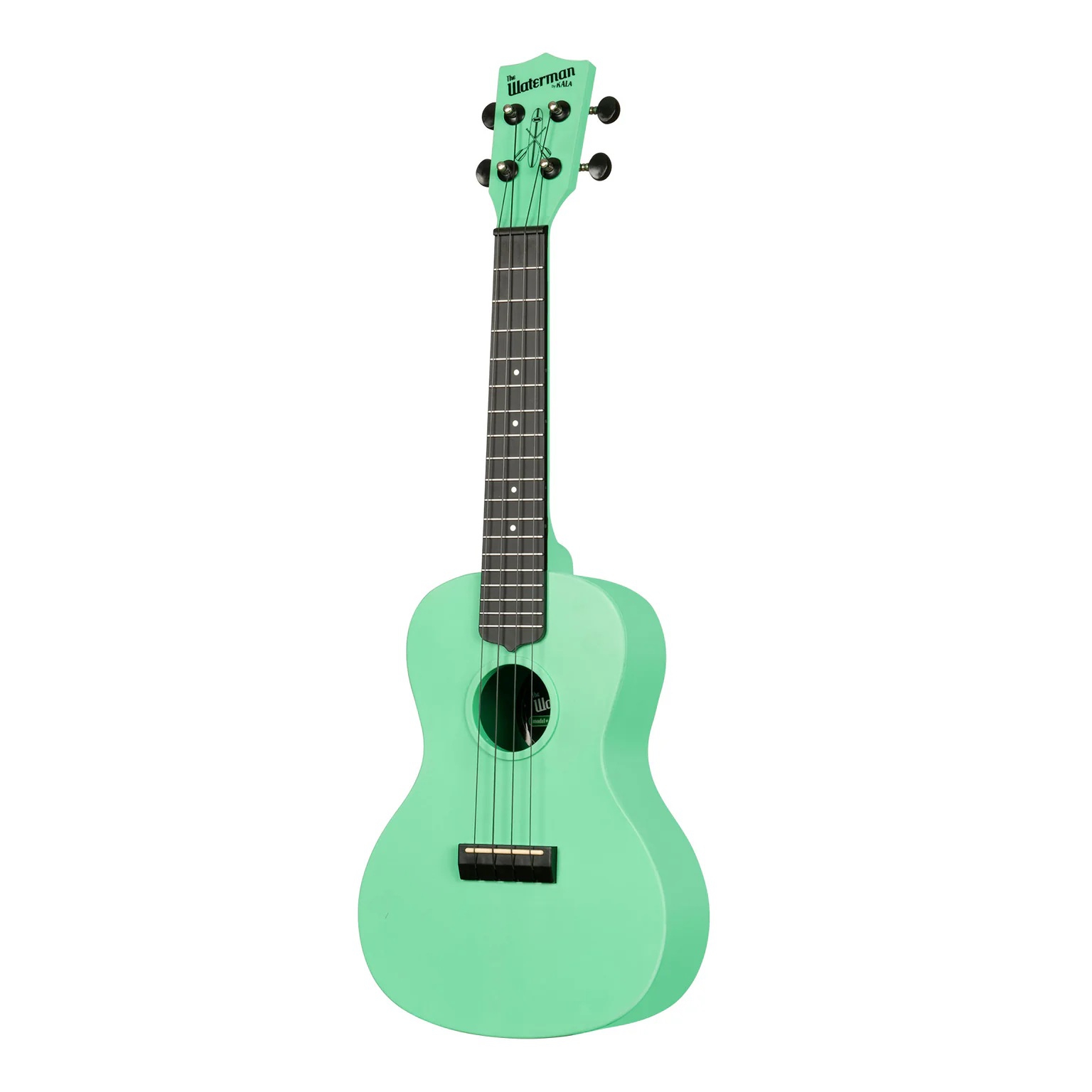 Kala Waterman Recycled Concert Ukulele (Sea Foam Green) 3