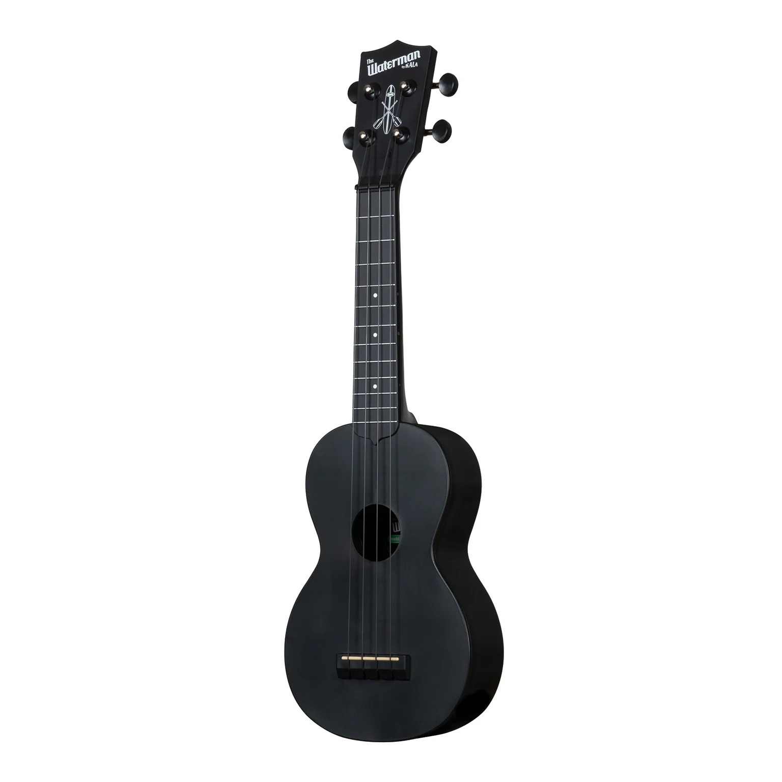 Kala Waterman Recycled Soprano Ukulele (Black Sand) 3