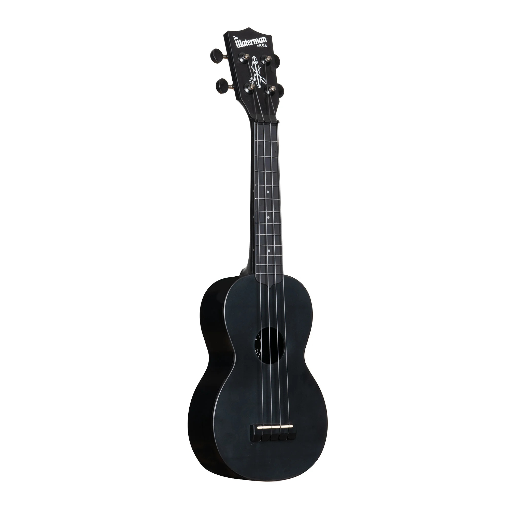 Kala Waterman Recycled Soprano Ukulele (Black Sand) 4