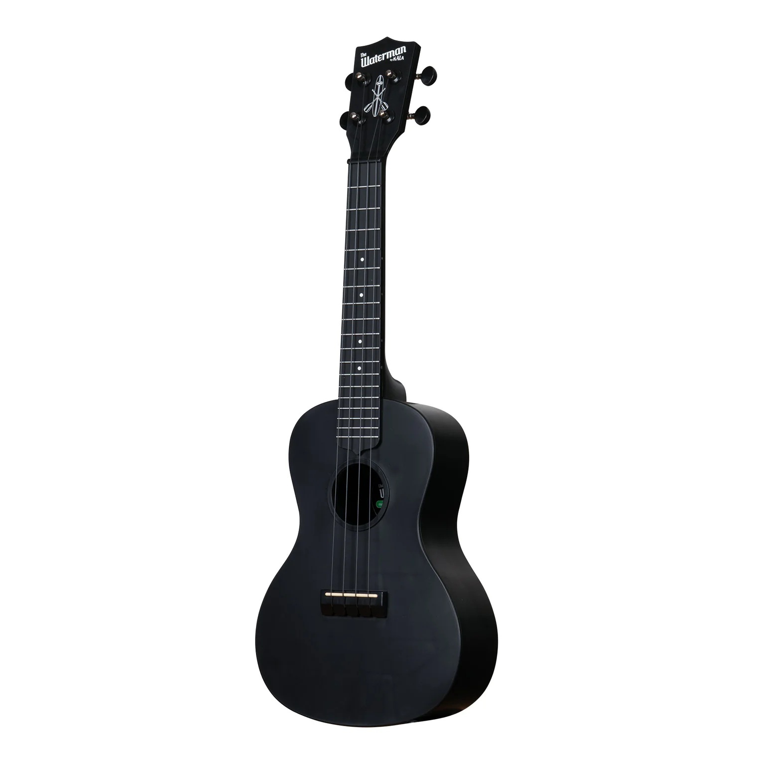 Kala Waterman Recycled Concert Ukulele (Black Sand) 3