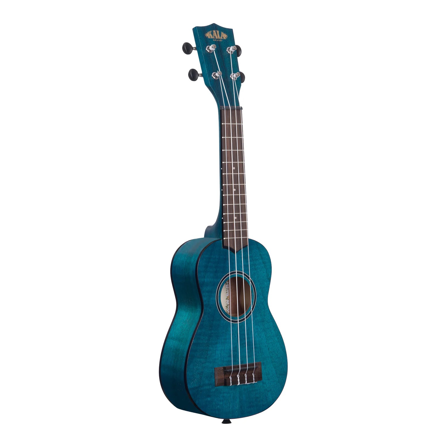 Kala KA-SEMB Egzotik Maun Soprano Ukulele (Blue) 3