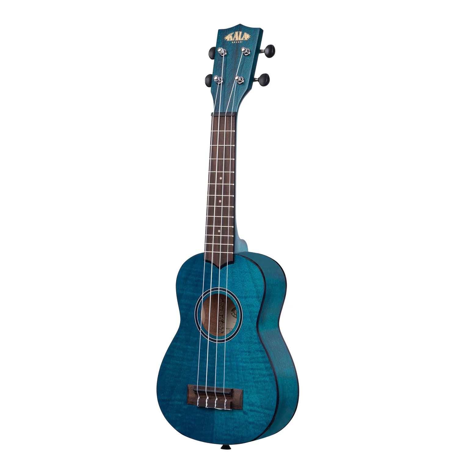 Kala KA-SEMB Egzotik Maun Soprano Ukulele (Blue) 4
