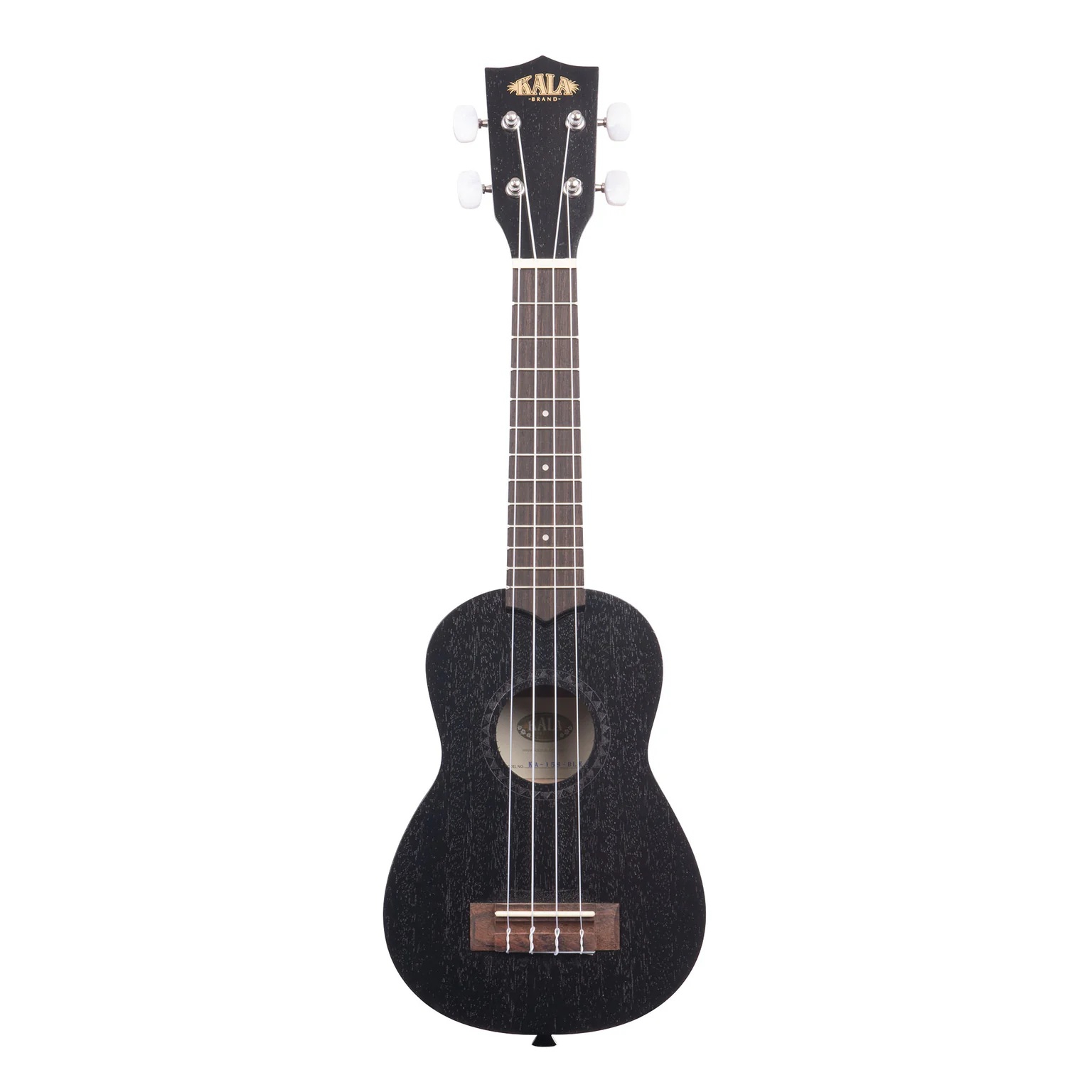 Kala KA-15S Maun Soprano Ukulele (Black) 1