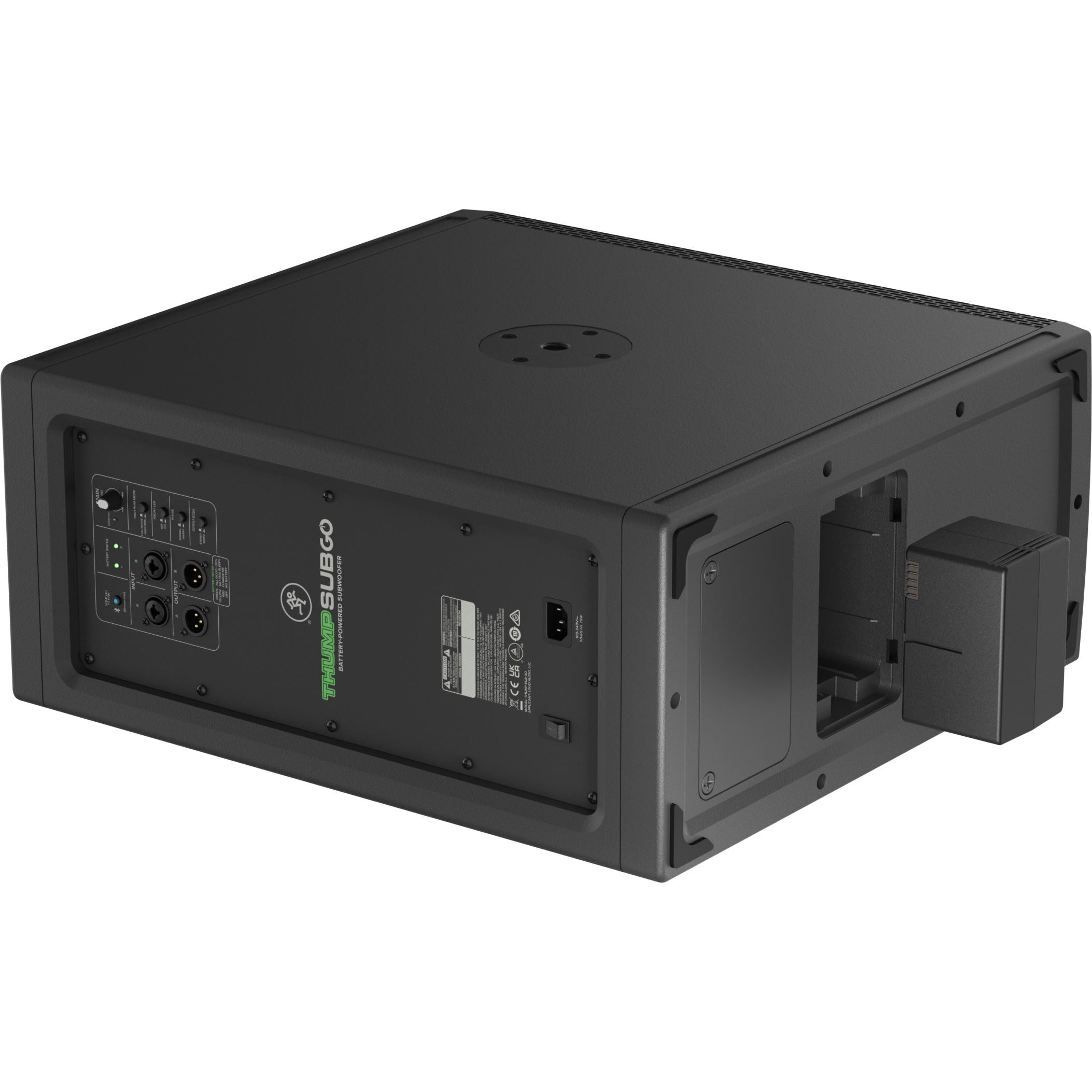 Mackie ThumpSub GO Bataryalı Taşınabilir Subwoofer 5