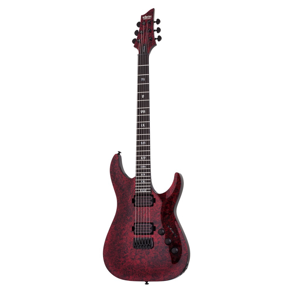 Schecter C-1 Elektro Gitar (Apocalypse Red Reign) 1