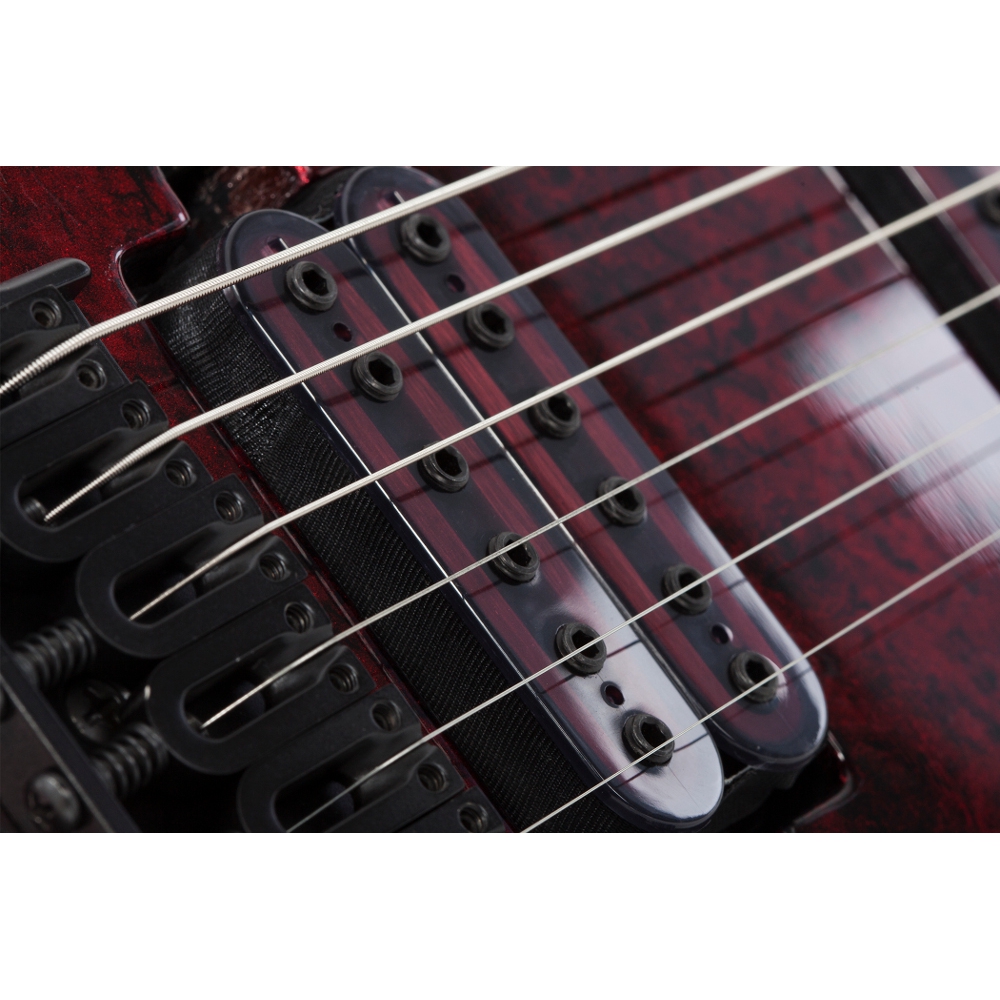 Schecter C-1 Elektro Gitar (Apocalypse Red Reign) 2