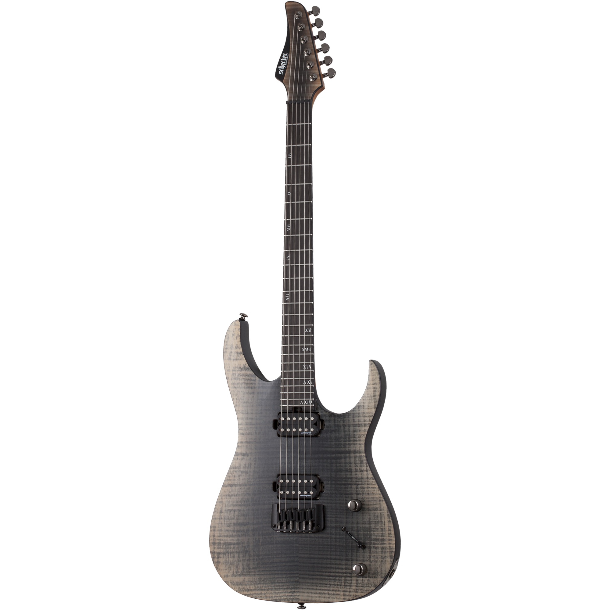 Schecter Banshee Mach-6 Elektro Gitar (Fallout Burst) 1