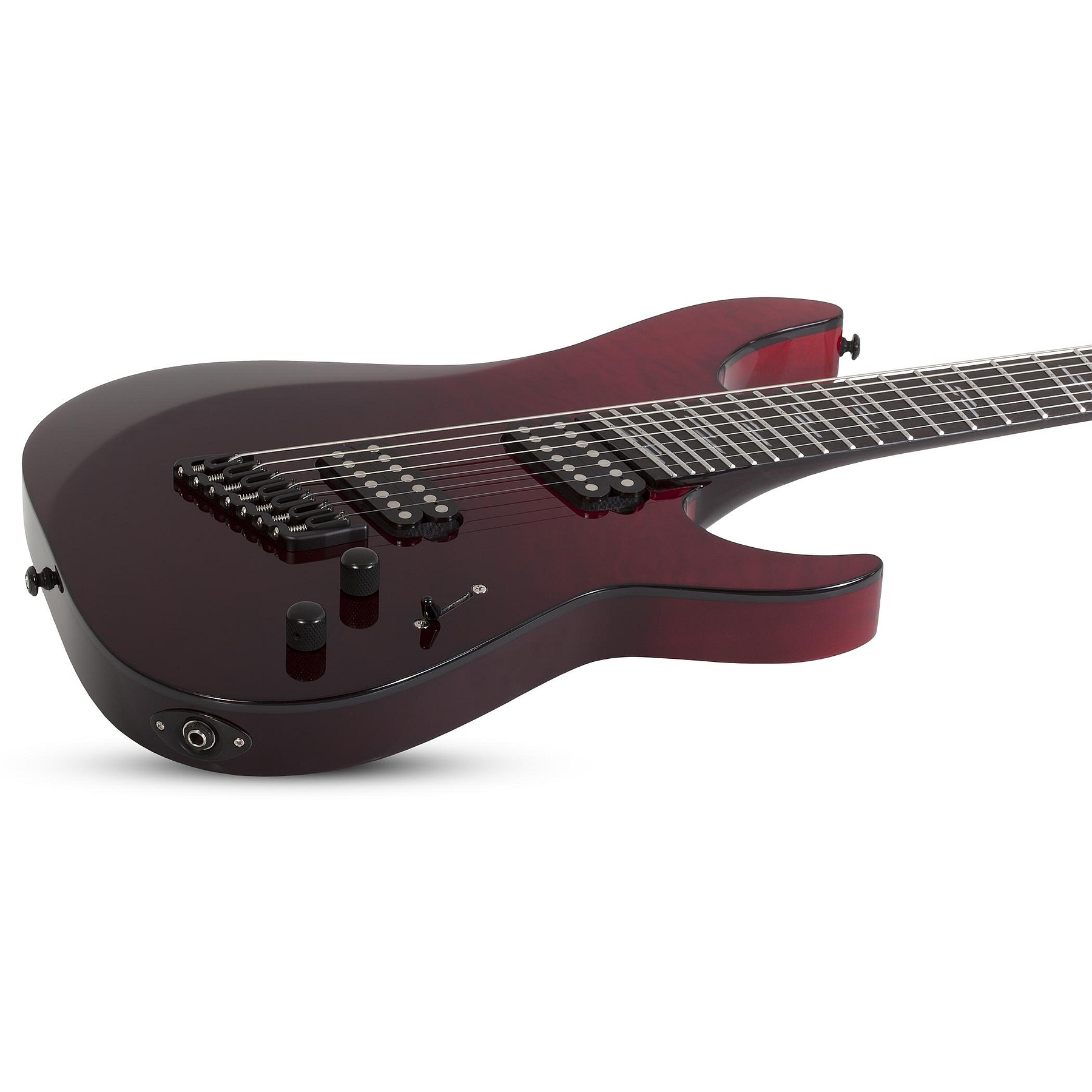 Schecter Reaper-7 Elite Multiscale 7 Telli Elektro Gitar (Blood Burst) 2