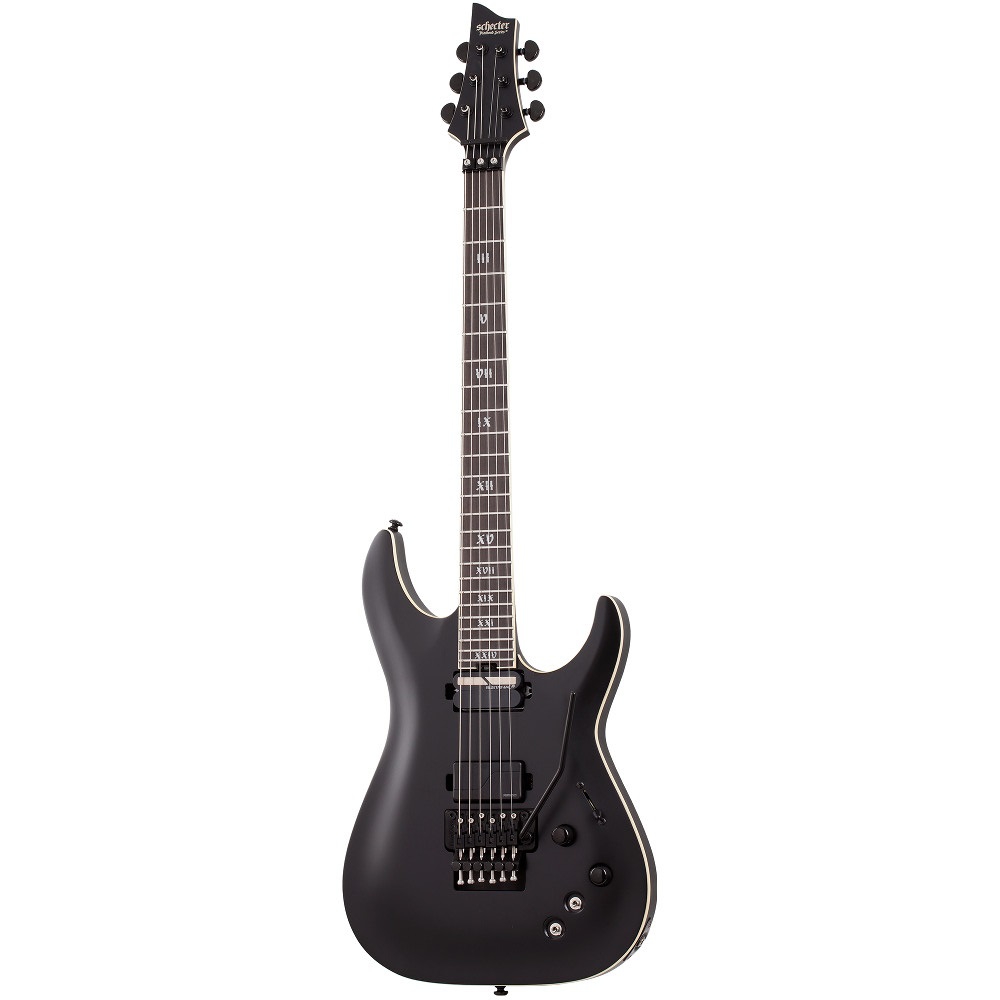 Schecter C-1 FR S SLS Evil Twin Elektro Gitar (Satin Black (SBK) 1