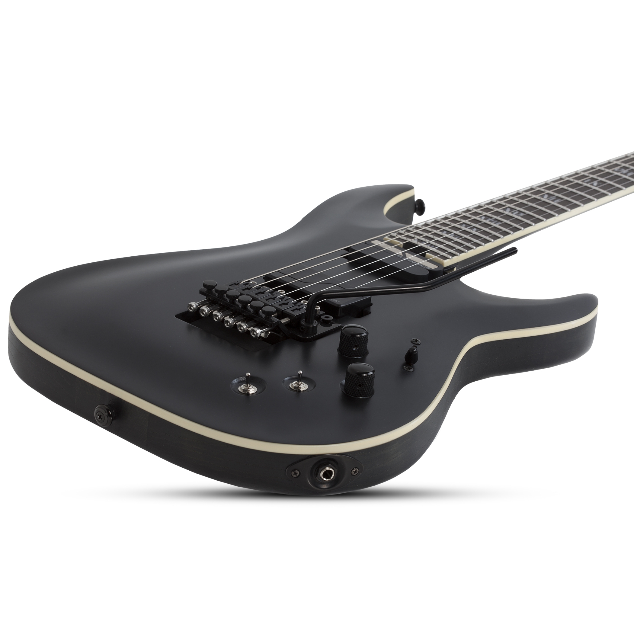 Schecter C-1 FR S SLS Evil Twin Elektro Gitar (Satin Black (SBK) 3