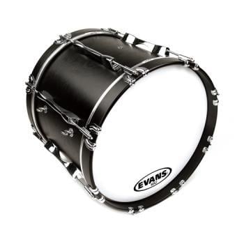 EVANS BD16MX2W 16" DERİ MARCHING BEYAZ ÇİFT KAT (15 MİL) 2