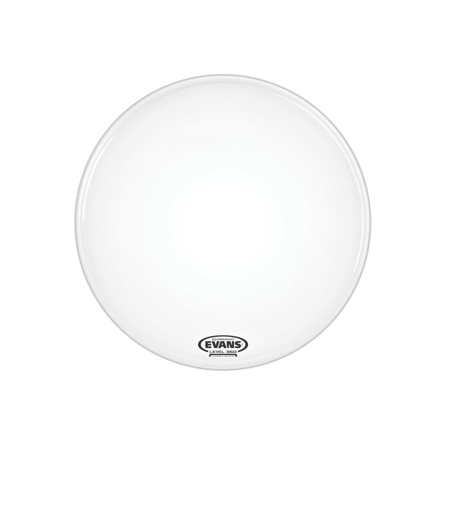EVANS BD16RSW-NP 16" DERİ RESONANT KİCK BEYAZ ÖN RİNGLİ DELİKSİZ 3