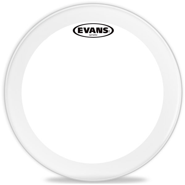 EVANS BD18GB3 18" DERİ KİCK CLEAR RİNGLİ ÇİFT KAT (13 MİL) 1