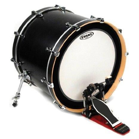 EVANS BD20EMADCW 20" DERİ KİCK KUMLU BEYAZ SÜNGERLİ TEK KAT (10 MİL) 4