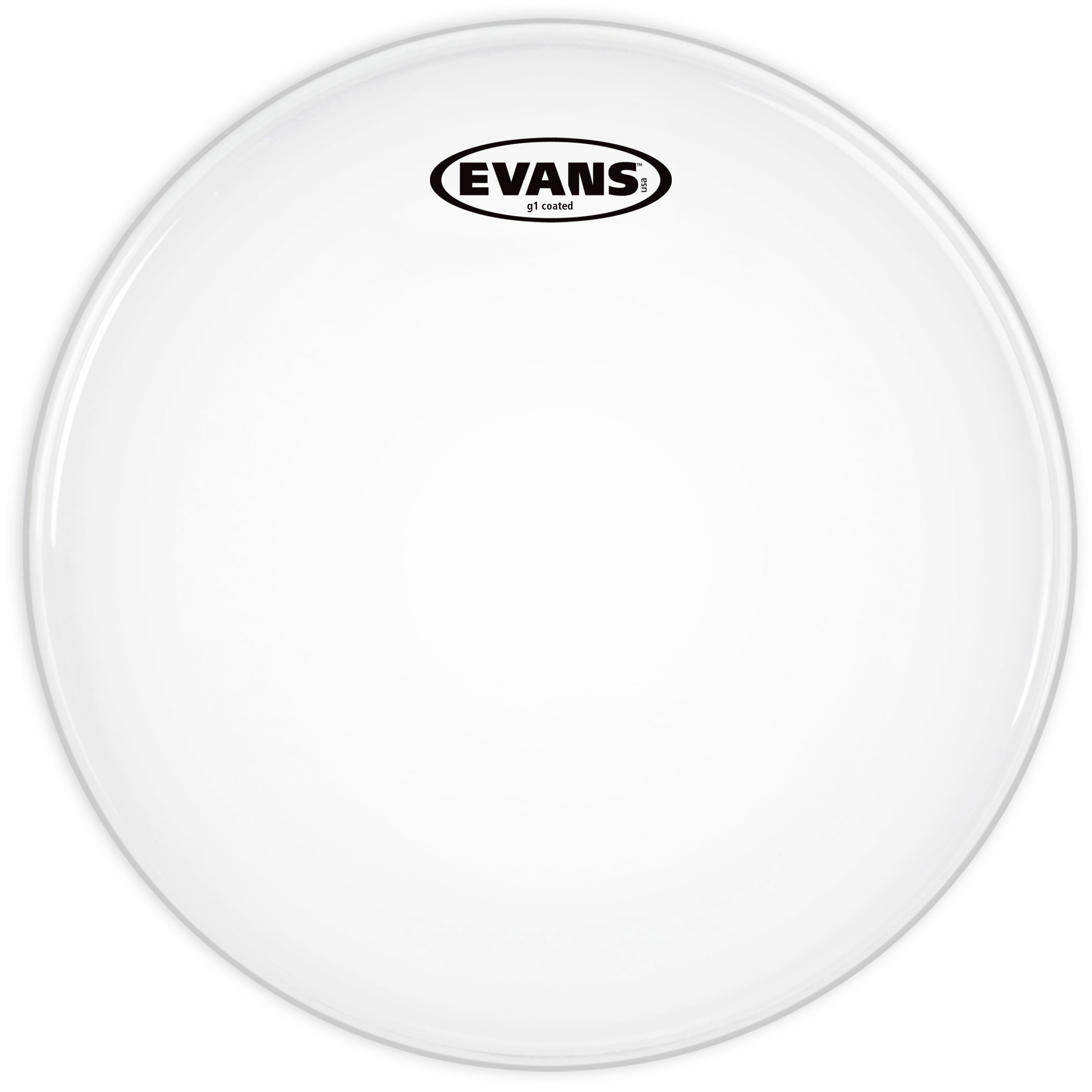 EVANS BD20G1CW 20" DERİ KİCK KUMLU BEYAZ TEK KAT (10 MİL) 1