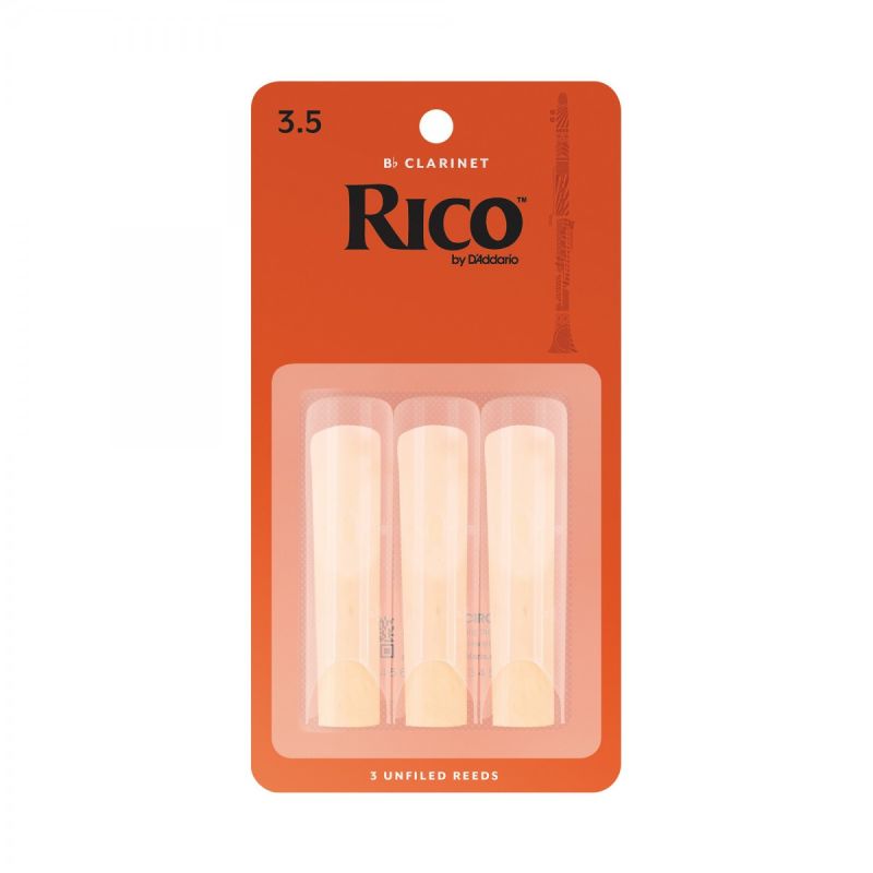 Rico Royal Rca0335 Bb Klarnet Kamışı, (3’lü Paket), No:3.5 2
